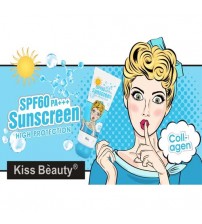 New Kiss Beauty SPF 60 Collagen Sunscreen High Protection 1Pcs 75ml